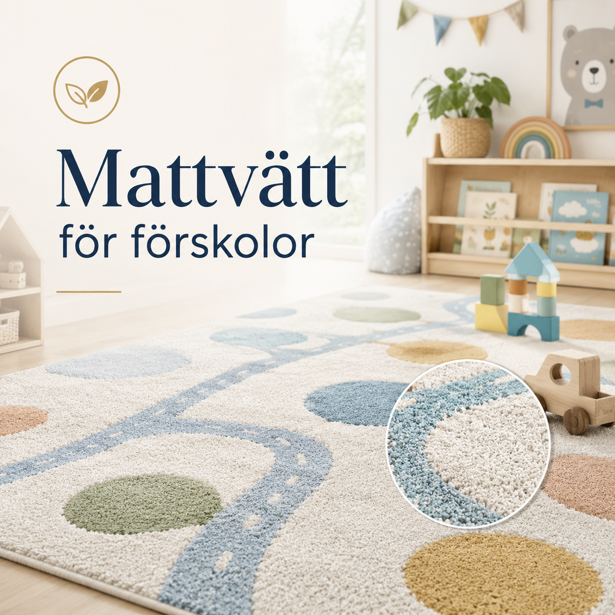 Mattvätt för förskolor – Renamattan Stockholm