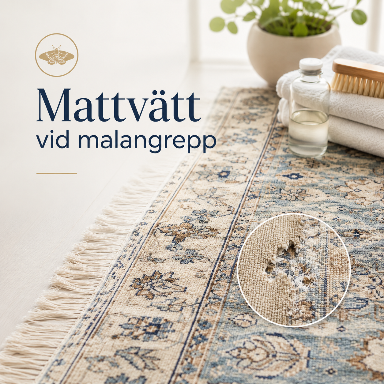 Mattvätt vid malangrepp – Renamattan Stockholm